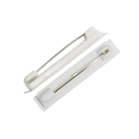 PLASTIC BADGE PIN